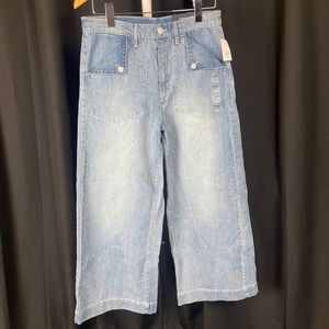 Gap sky high wide leg jeans